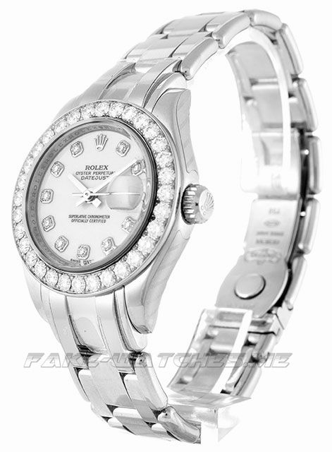 Rolex Pearlmaster White Ladies Automatic 80299